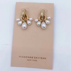 NEW Mignonne Gavigan Margot Pearl Drop Earrings